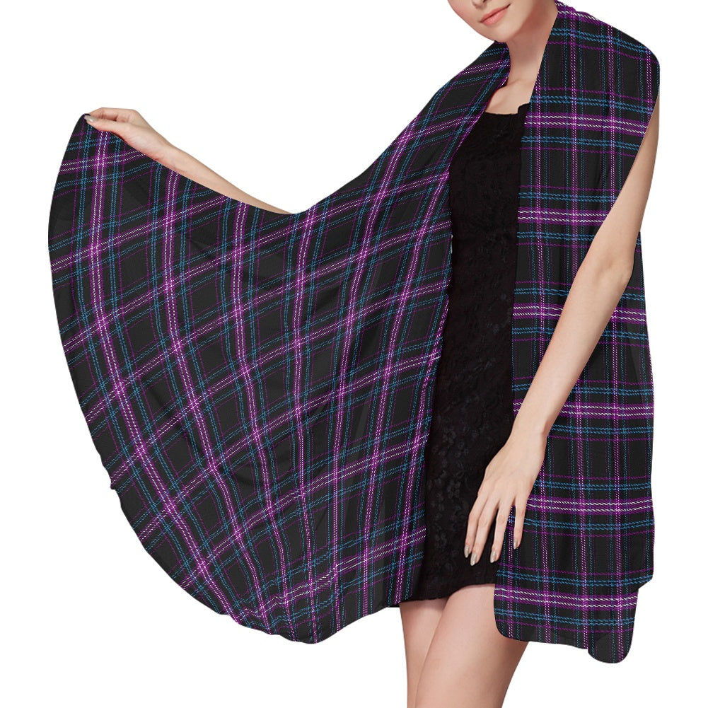 Clan Ironside Tartan Chiffon Scarf