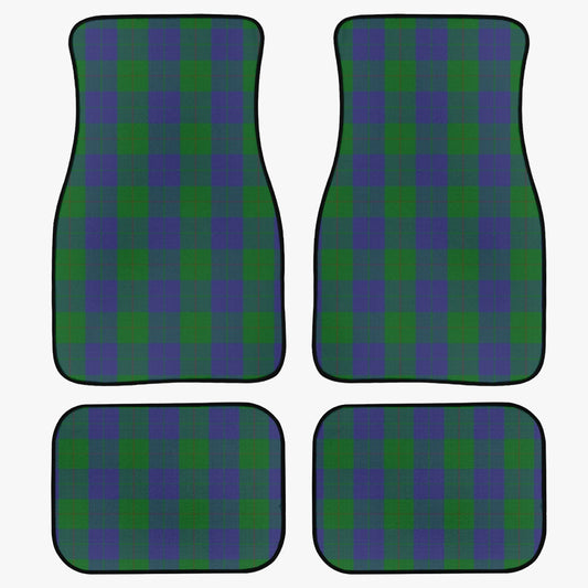 Clan Barclay Tartan Car Floor Mats - 4Pcs