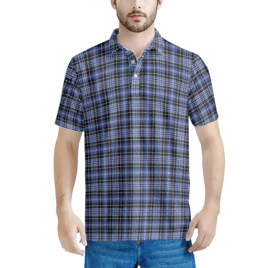 Clan Clark Tartan Polo Shirt