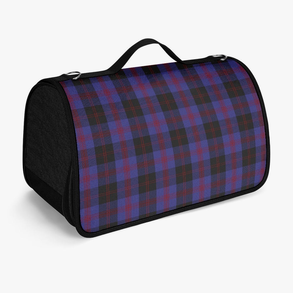 Angus District Tartan Pet Carrier Bag