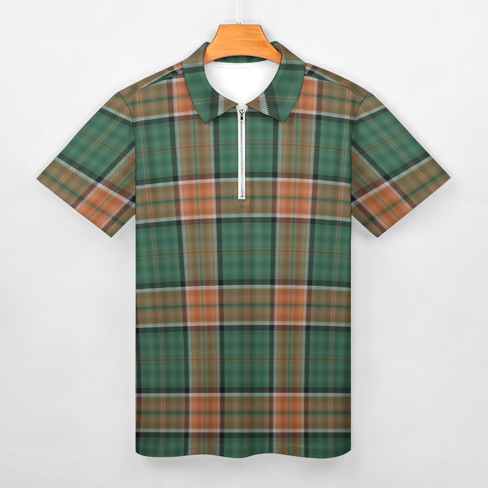 Clan Pollock Tartan Short sleeve polo shirt