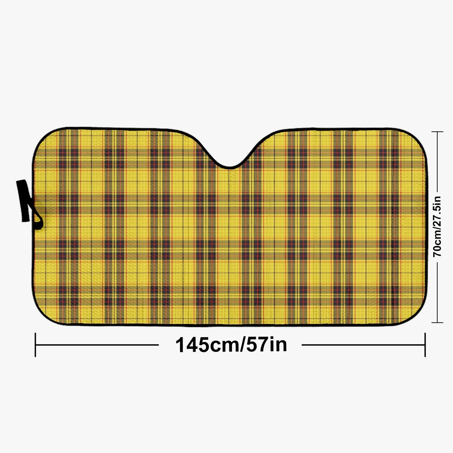 Clan MacLeod Tartan Car Windshield Sun Shade