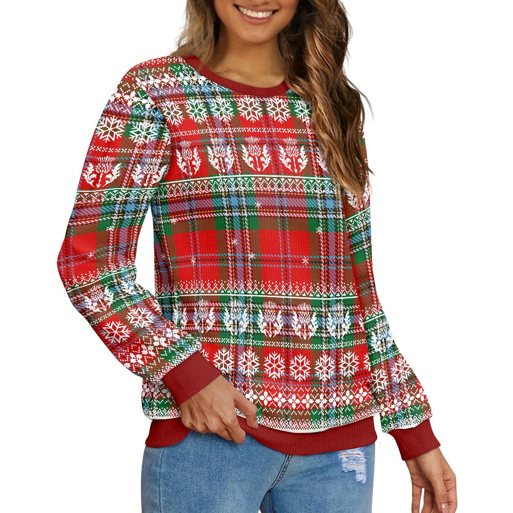 Clan MacLean Tartan Christmas Ugly Sweater
