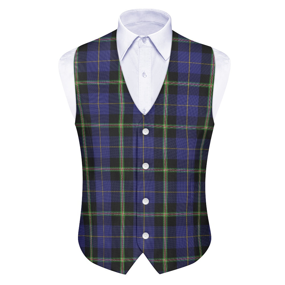 Italian National Tartan Suit vest jacket