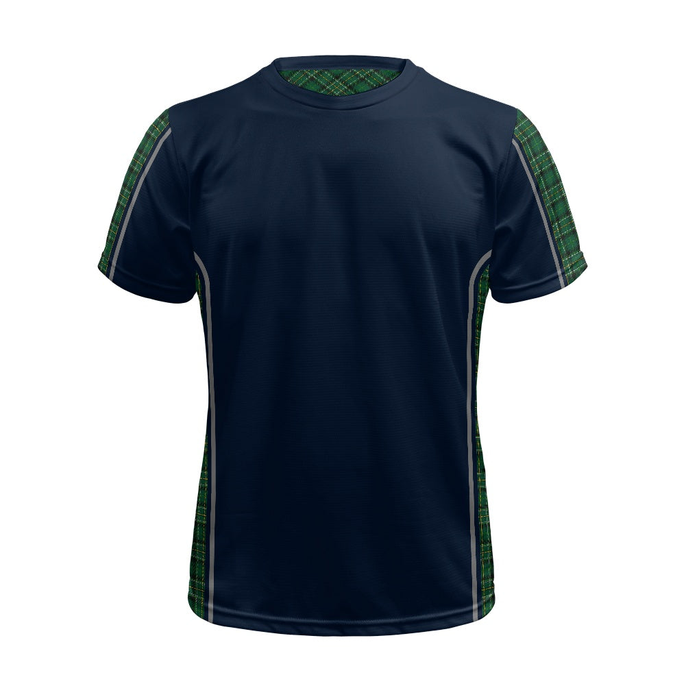 Celtic Tartan Strip Football Shirt