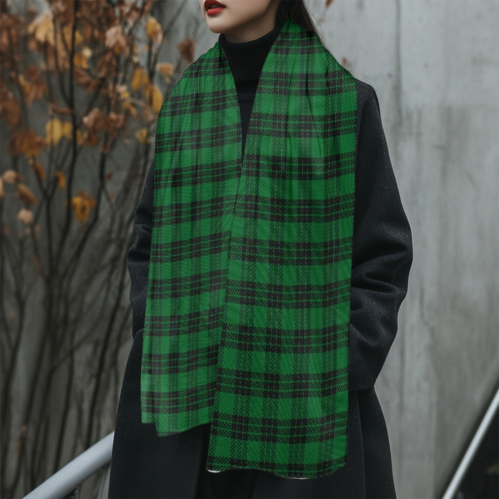 Clan Graham Tartan Fluffy scarf