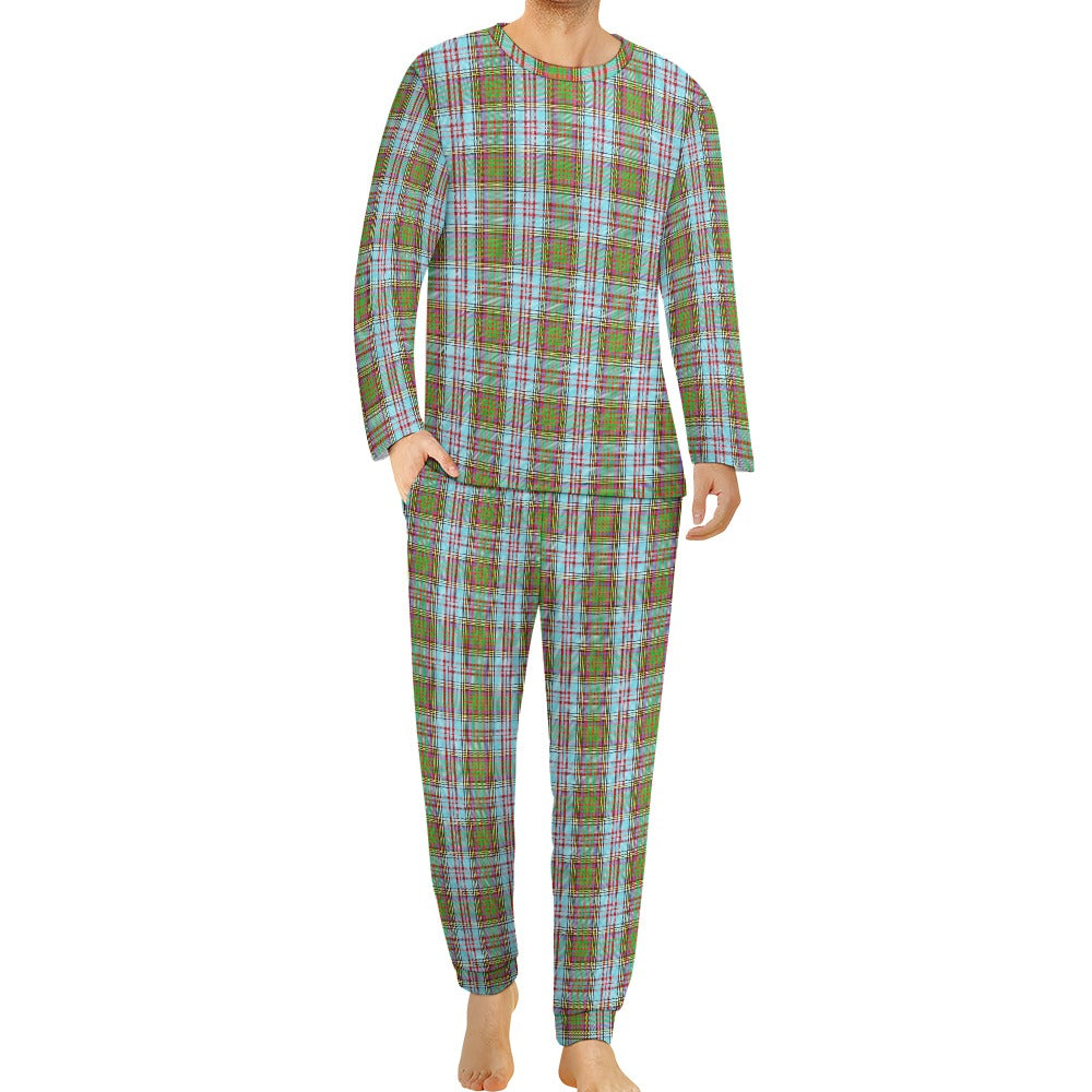 Clan Anderson Tartan Men's Pajama suit