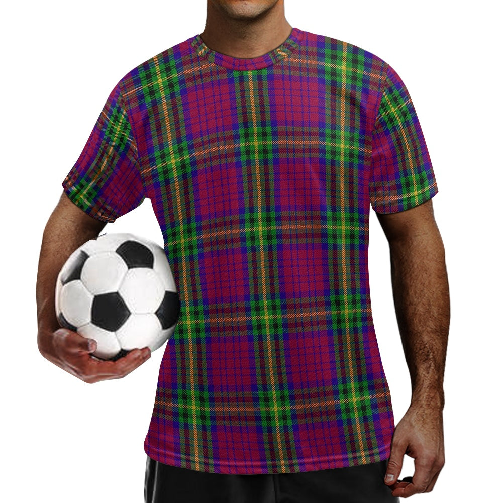 Clan MacGaugh Tartan Football Shirt white