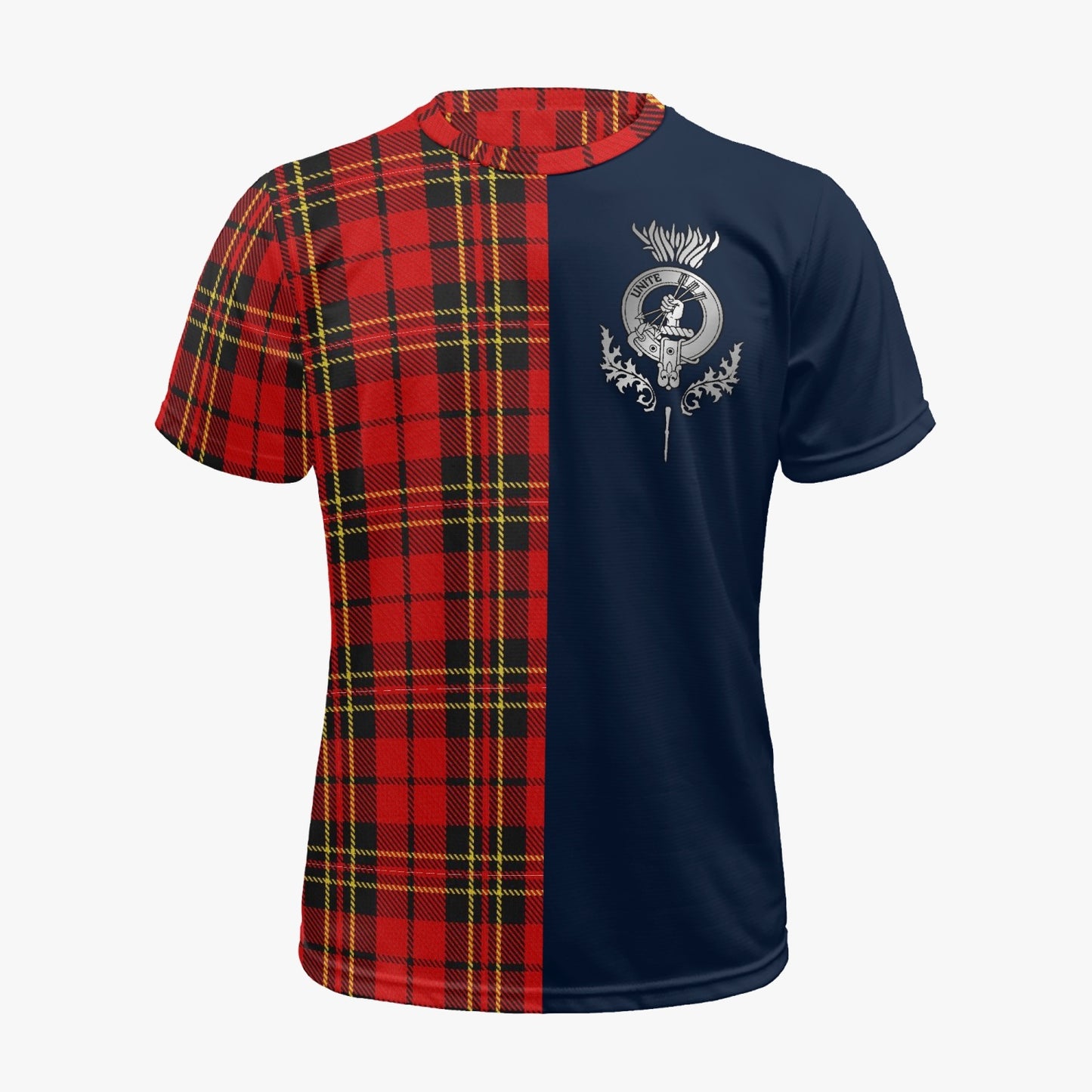 Clan Brodie Crest & Tartan Soccer Jersey