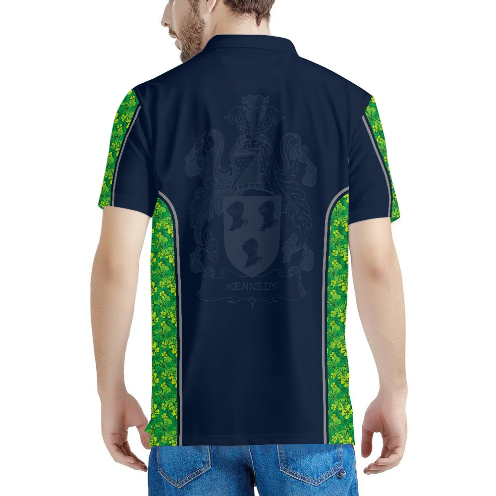 Irish Arms - Kennedy Shamrock - Polo Shirt