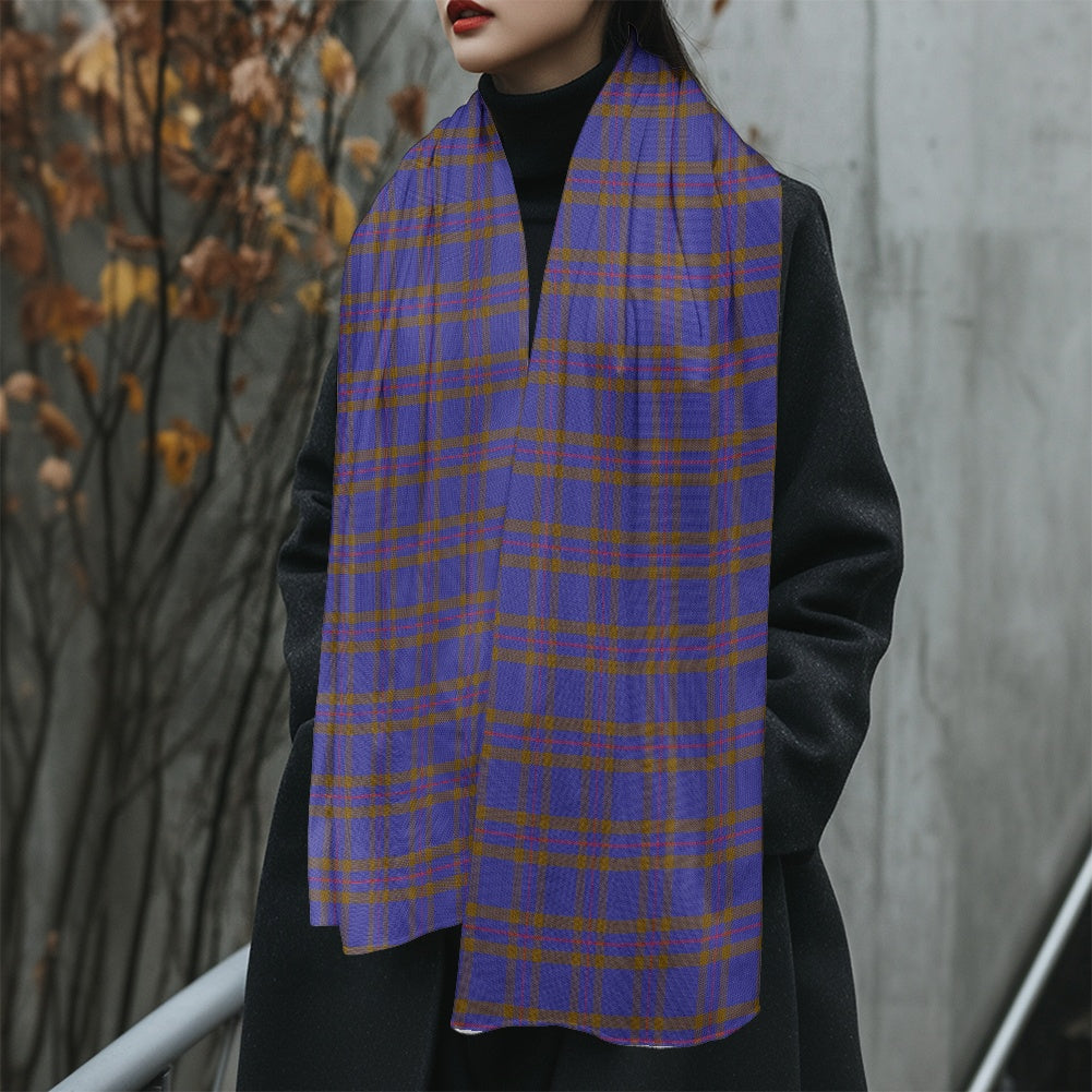 Clan Elliott Tartan Fluffy scarf