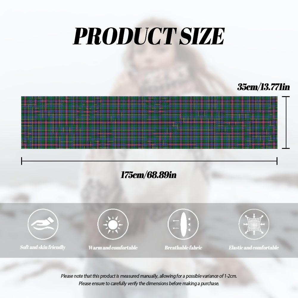 Clan Rankin Tartan Fluffy scarf