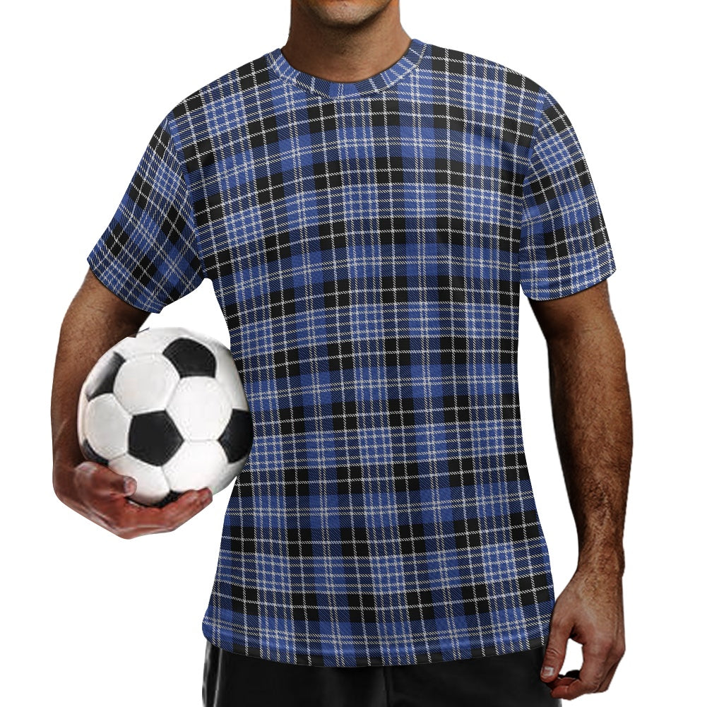 Clan Clark Tartan Football Shirt white