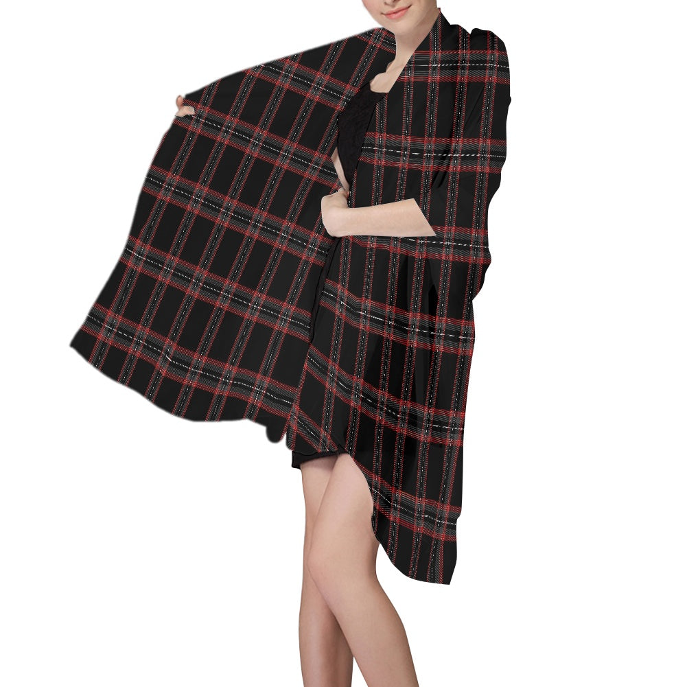 Witches of Scotland Tartan Chiffon Scarf