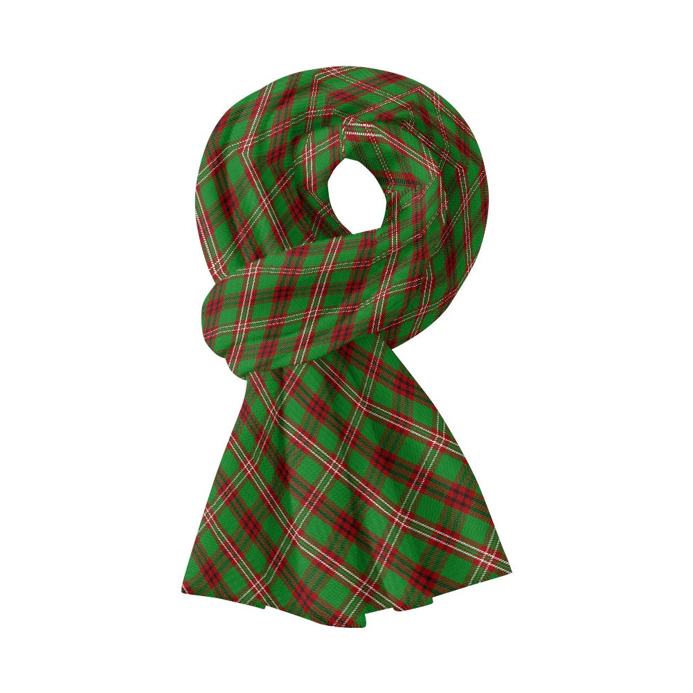 Clan MacCall Tartan Fluffy scarf