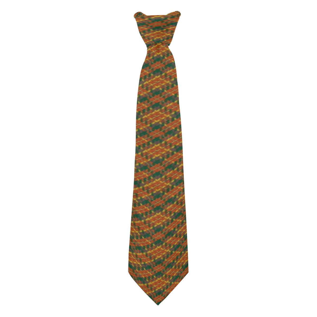 Irish County Monaghan Tartan Necktie