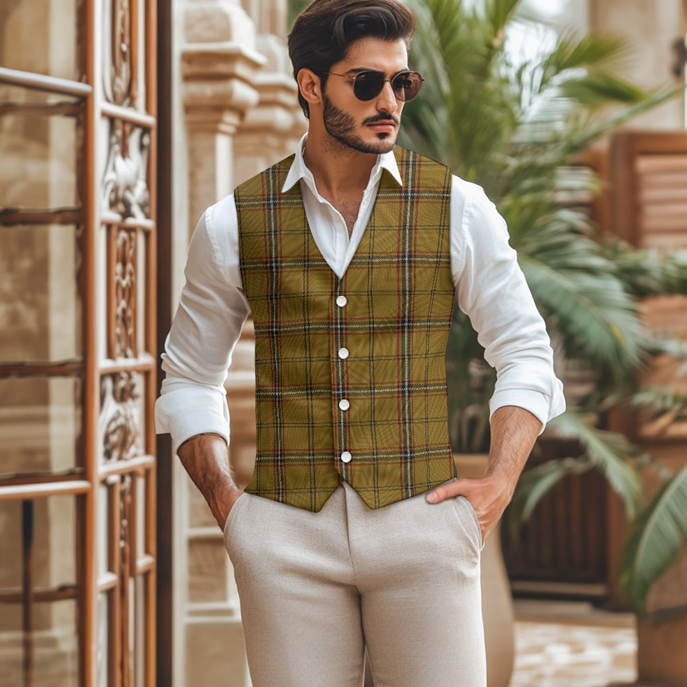 Breizh | Breton | Bretagne Dreger Tartan Suit vest jacket