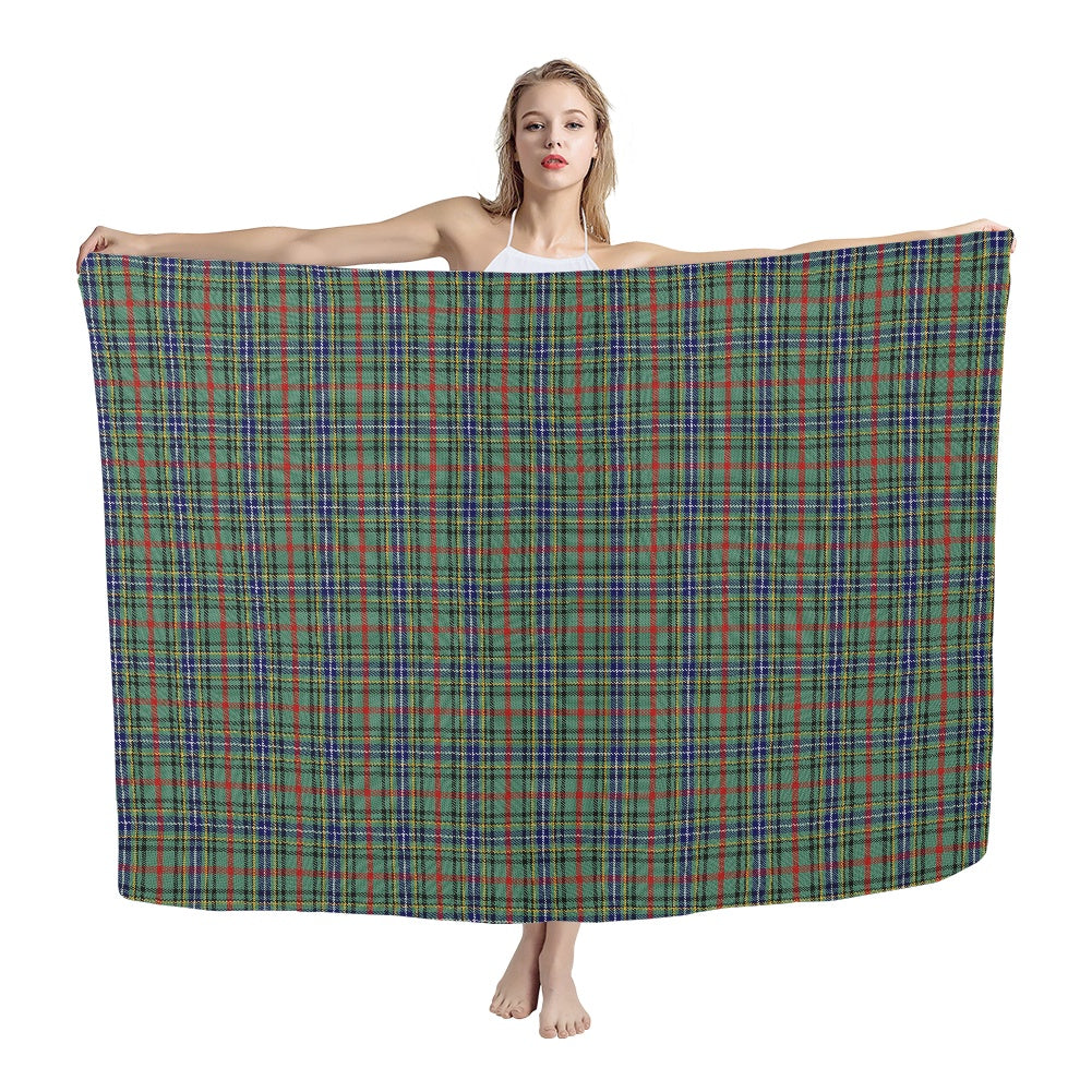 Clan Bisset Tartan Chiffon Scarf