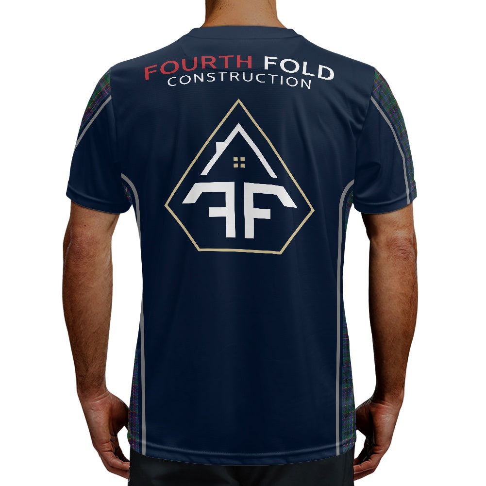 1. Fourth Fold Tartan Strip - New Logo & Text