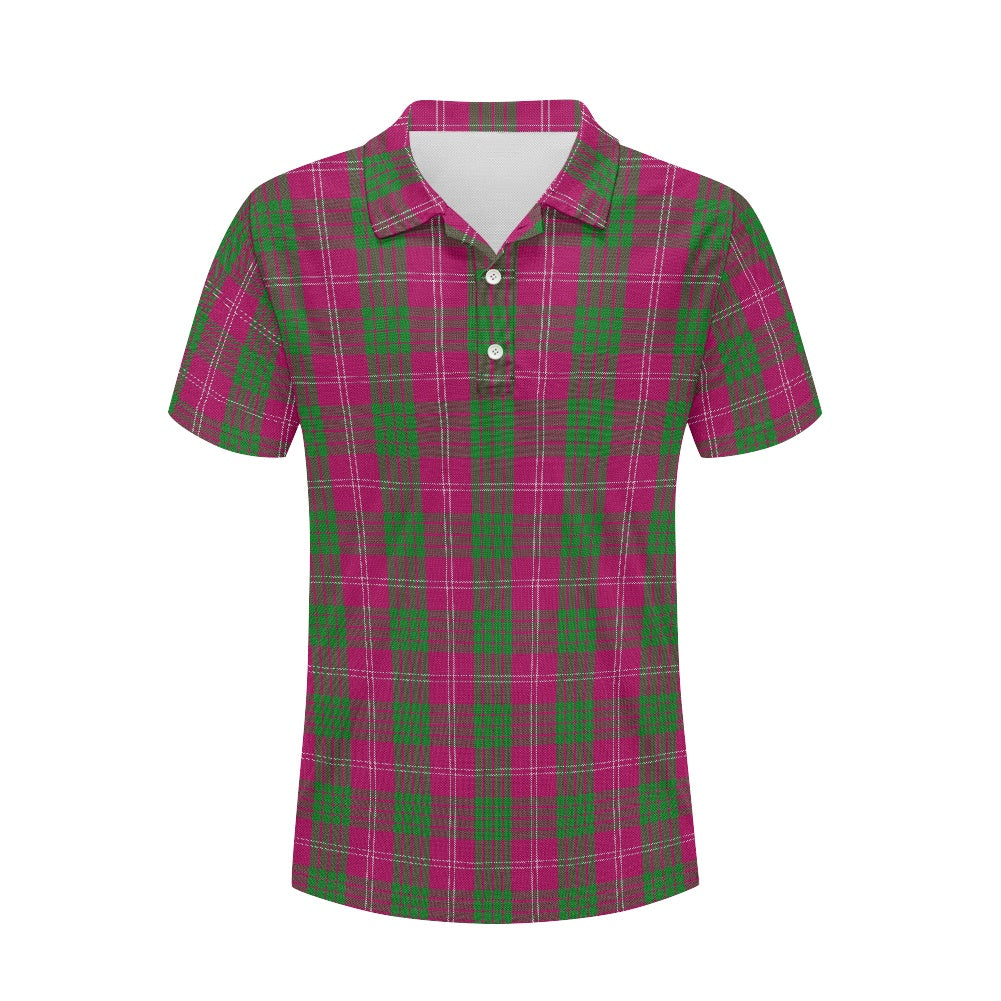 Clan Crawford Tartan Polo Shirt