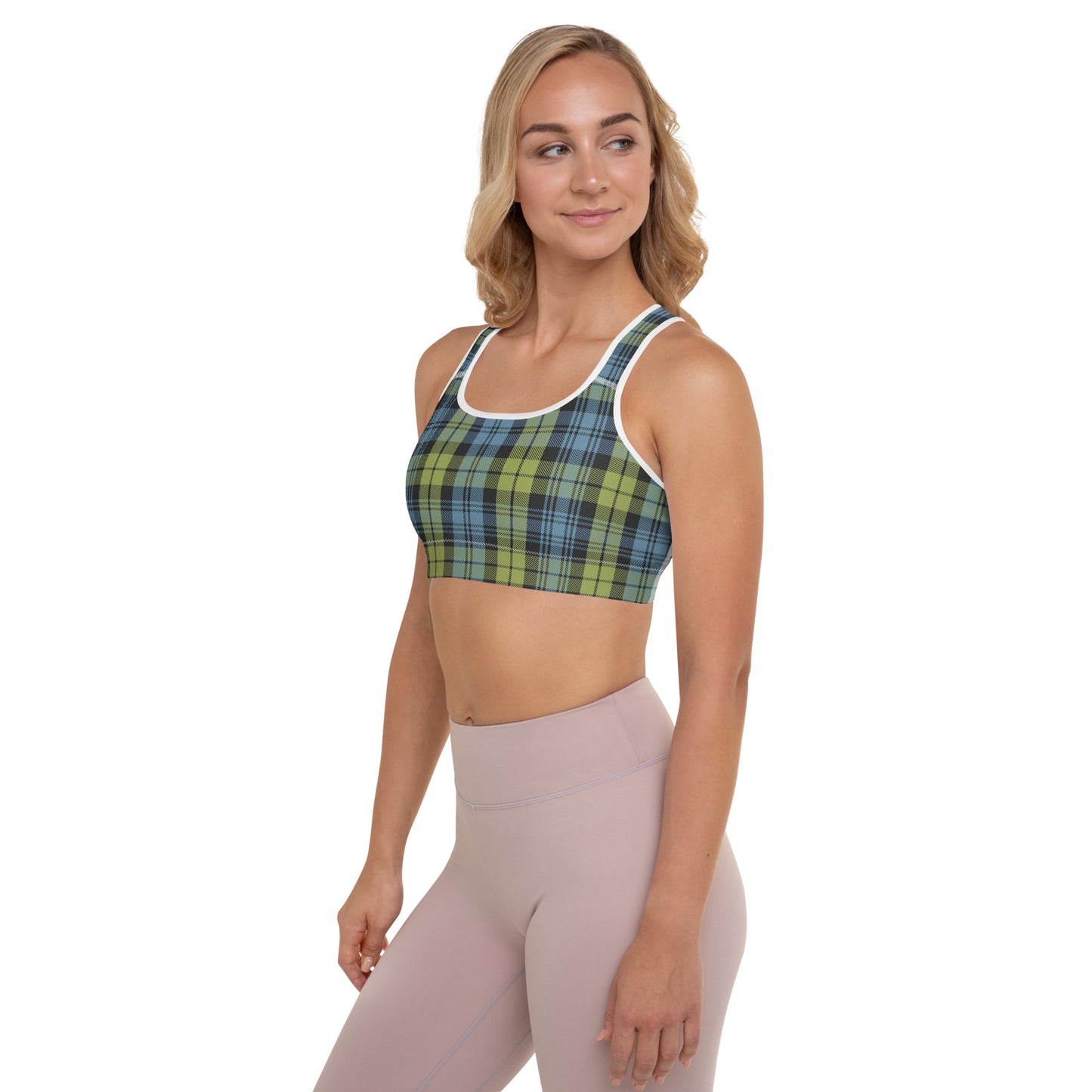 Clan Campbell Tartan | Padded Sports Bra