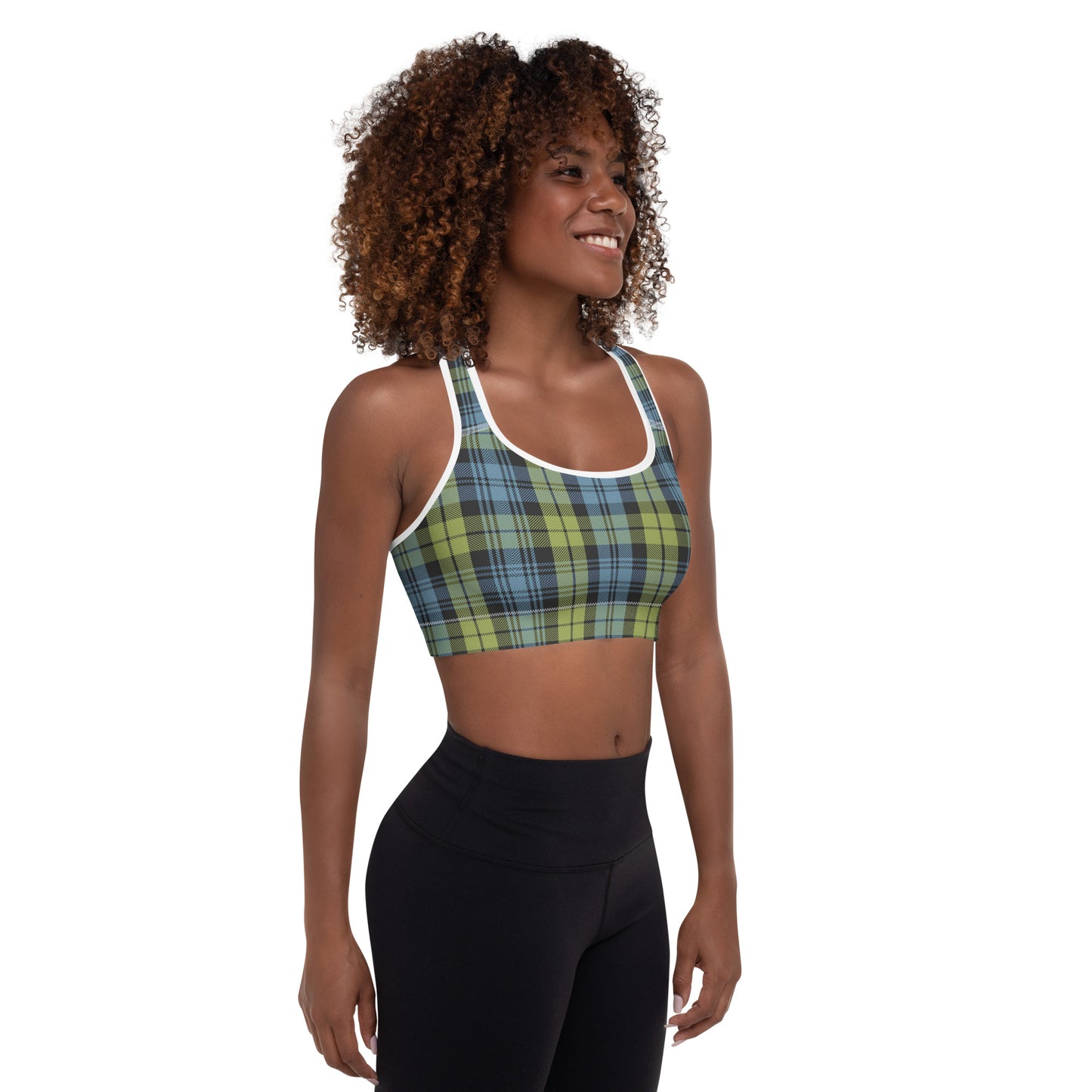 Clan Campbell Tartan | Padded Sports Bra