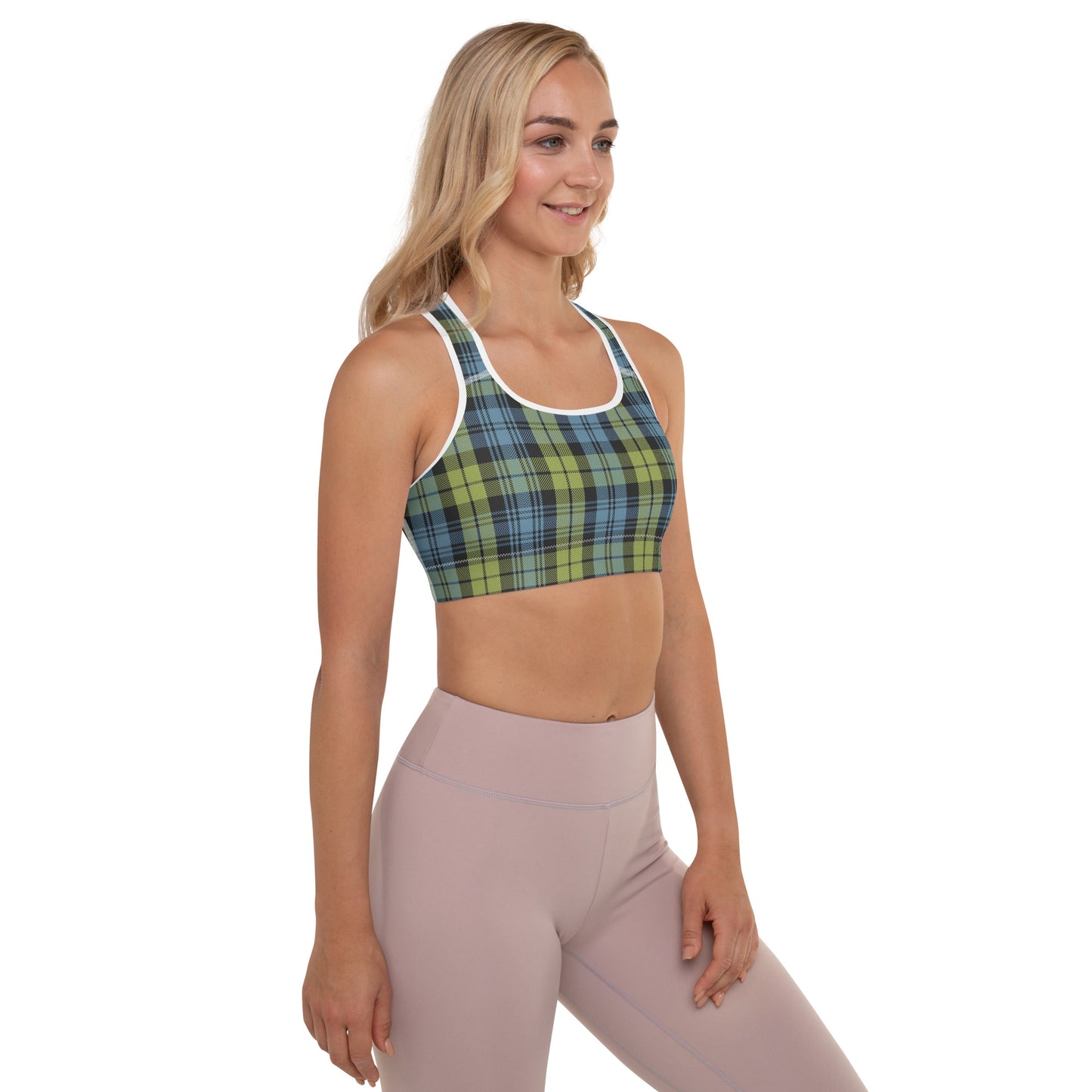 Clan Campbell Tartan | Padded Sports Bra