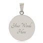 Cornish St Piran Flag Necklace