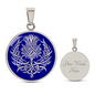 Scottish Thistle Necklace