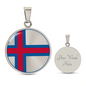 Faroe Flag Necklace