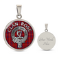 Clan Rose Pendant Necklace