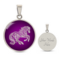 Horse Pendant Necklace