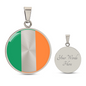 Irish Flag Necklace