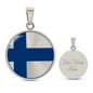 Finnish | Suomi Flag Necklace