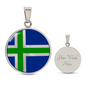 North Uist Flag Necklace