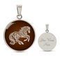 Horse Pendant Necklace