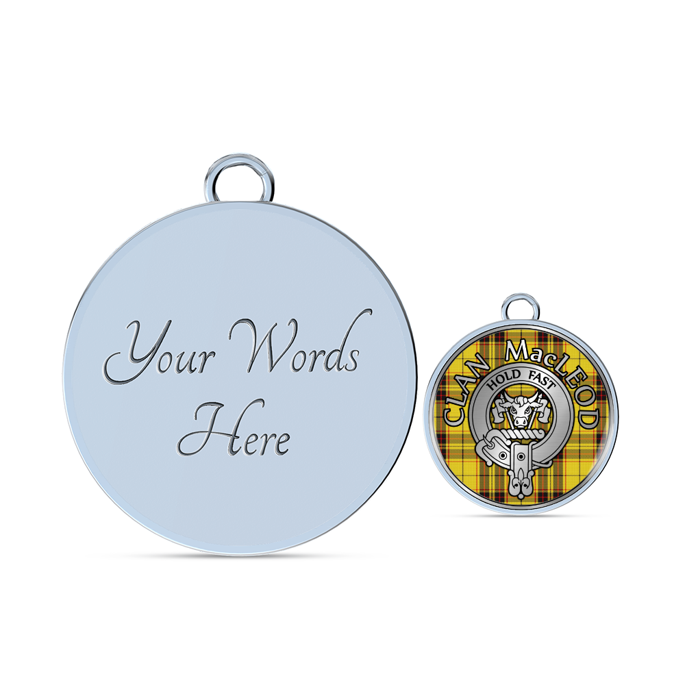 Clan MacLeod Crest & Tartan Bangle