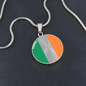 Irish Flag Necklace