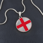 English Flag Necklace