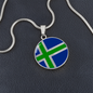 North Uist Flag Necklace