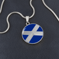 Scottish Flag Necklace