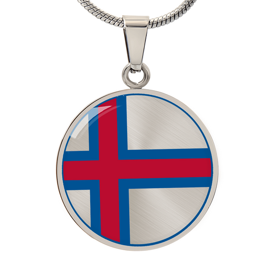 Faroe Flag Necklace