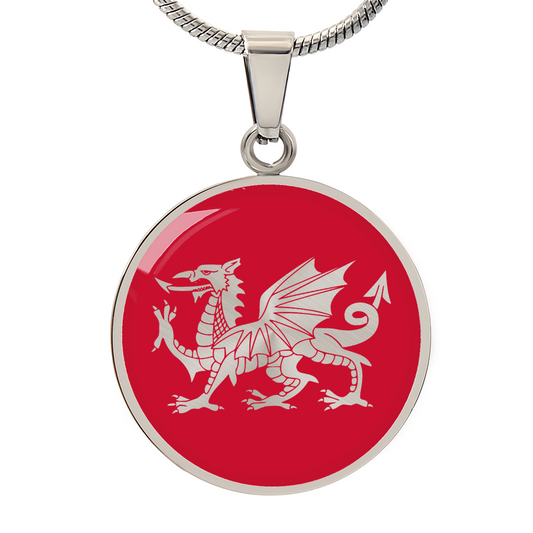 Welsh Dragon Necklace