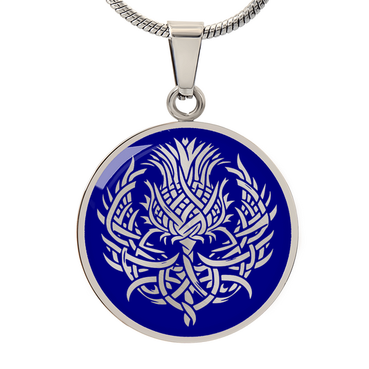 Scottish Thistle Necklace