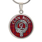 Clan Rose Pendant Necklace