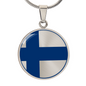 Finnish | Suomi Flag Necklace