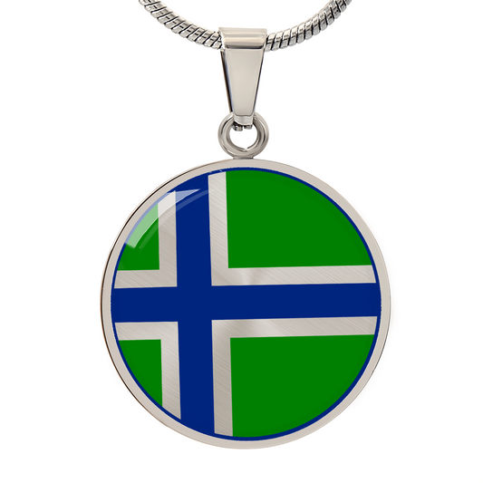 South Uist Flag Necklace