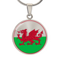 Welsh Flag Necklace