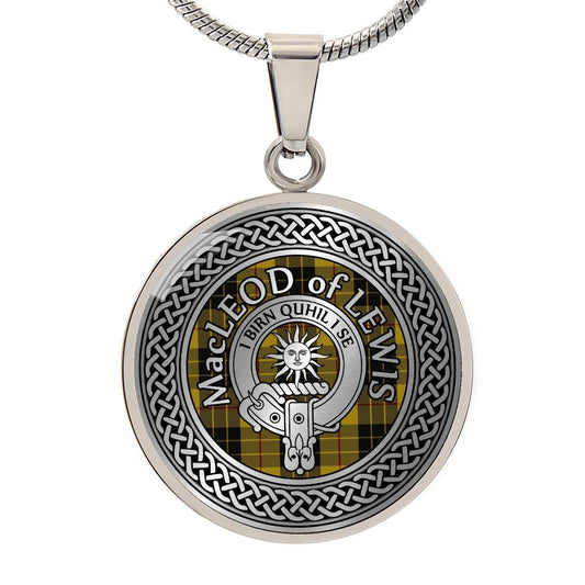 Clan MacLeod of Lewis Knot Pendant Necklace