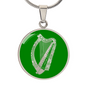 Irish Harp Necklace